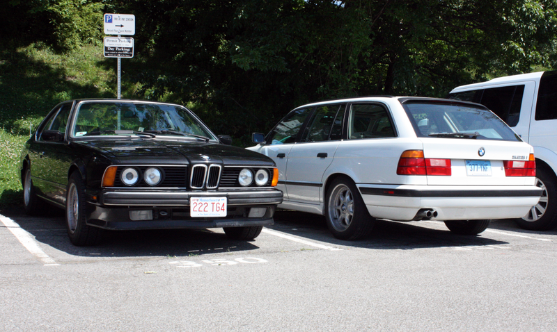 2012 was my E24 daily driver era. Long live the 6! I’ll always miss you... it was so good at making parking lot friends. Lovely E34 wagon in this case.